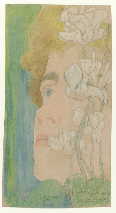 Marguerite (Ritratto di Marguerite) da Jan Toorop