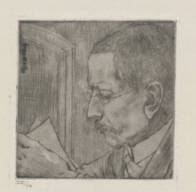 Ritratto di Aegidius Timmerman da Jan Toorop