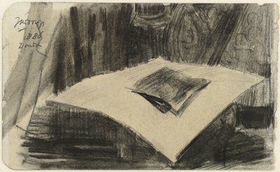 Stampa su sfondo scuro da Jan Toorop