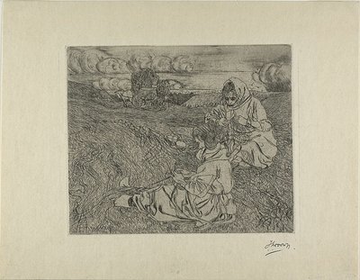 I riparatori di reti da Jan Toorop