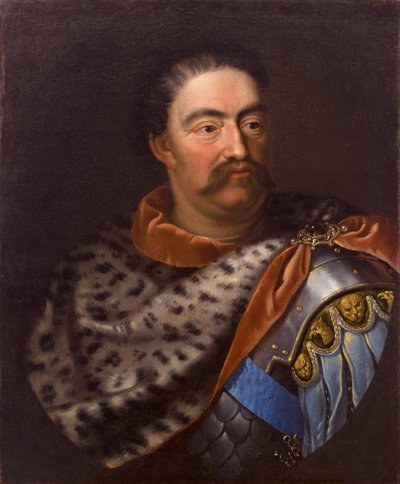 Ritratto di Giovanni III Sobieski 1629-1696, Re di Polonia e Granduca di Lituania da Jan Tricius