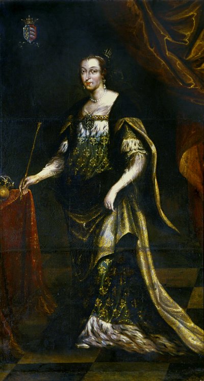 Ritratto della regina Jadwiga. da Jan Tricius