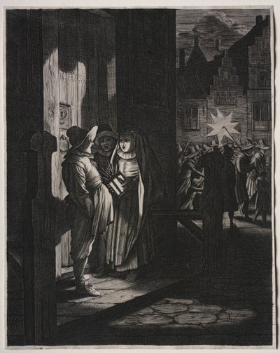 Stella dei Re, Un pezzo notturno, 1630 da Jan Van de Velde