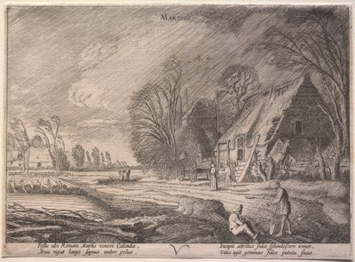 I dodici mesi: Marzo da Jan Van de Velde