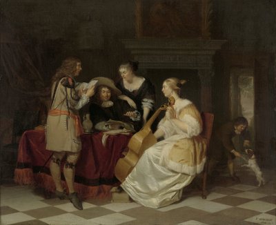 Una compagnia musicale da Jan Verkolje (I)