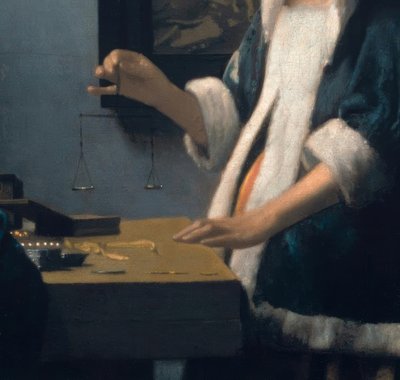 La pesatrice di perle da Jan Vermeer van Delft