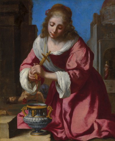 Santa Prassede da Jan Vermeer van Delft