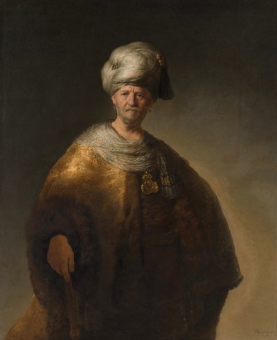 Il nobile orientale noto anche come Il nobile slavo da Johannes Vermeer