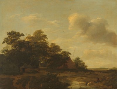 Paesaggio con una fattoria da Jan Vermeer van Haarlem (I)