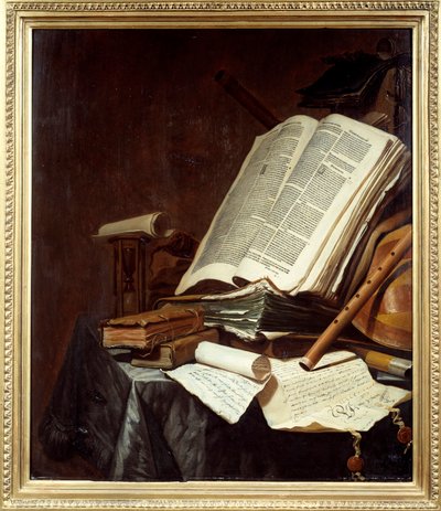 Libri e strumenti musicali da Jan Vermeulen