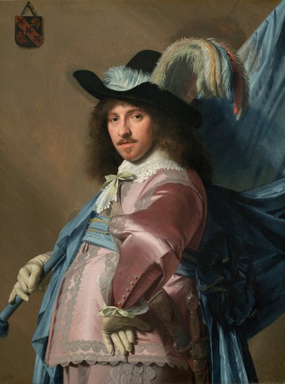Andries Stilte come portabandiera, 1640 da Jan Verspronck