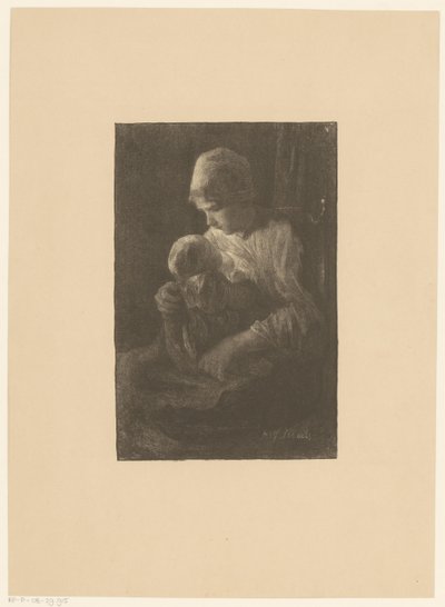 Madre con bambino da Jan Veth