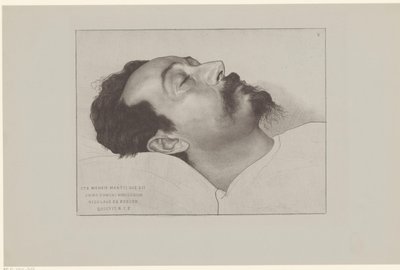 Nicolaas de Roever sul letto di morte da Jan Veth