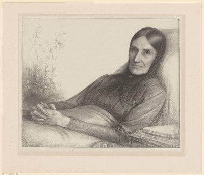 Ritratto di Elisabeth Ragazzi van den Wall Bake da Jan Veth