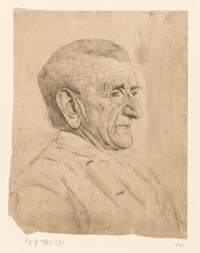 Ritratto di Jan Schaap da Jan Veth