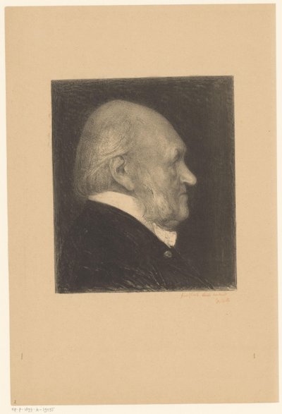 Ritratto di Nicolaas Beets da Jan Veth