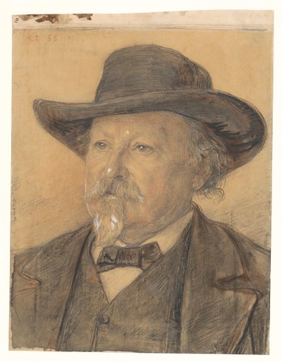 Ritratto di Philip van der Kellen da Jan Veth