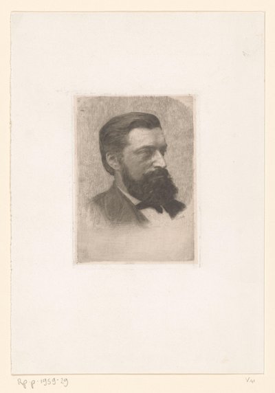 Ritratto di Thomas Theodorus Hendrikus Jorissen da Jan Veth