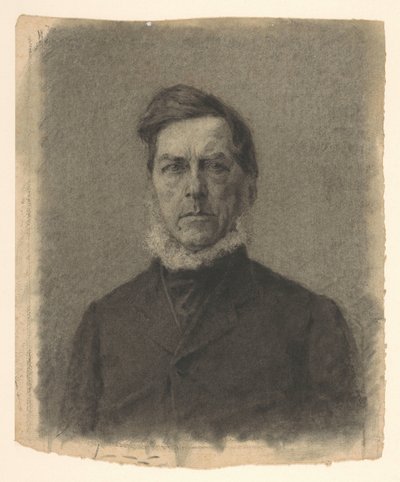 Ritratto di un signore con barba a punta da Jan Veth