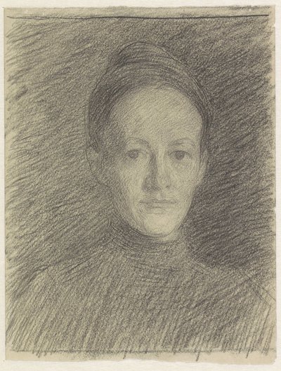 Ritratto di signorina C.J. Veth da Jan Veth