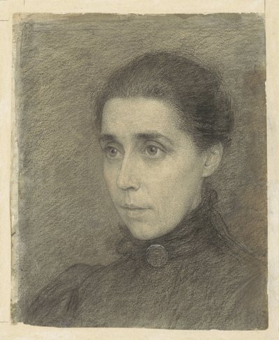 Ritratto di Madame M. Bruyel-De Favauge da Jan Veth