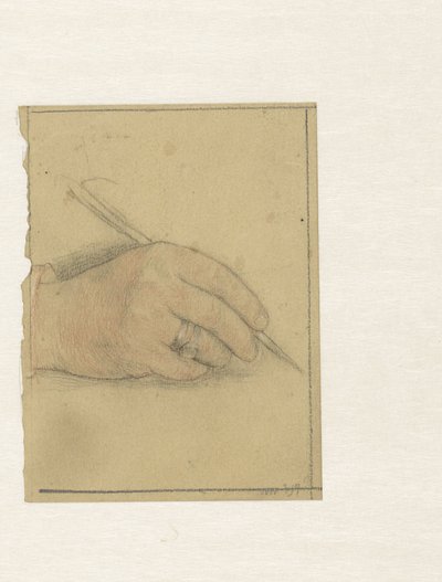 Studio della mano di Geheimrat M. Kempner da Jan Veth