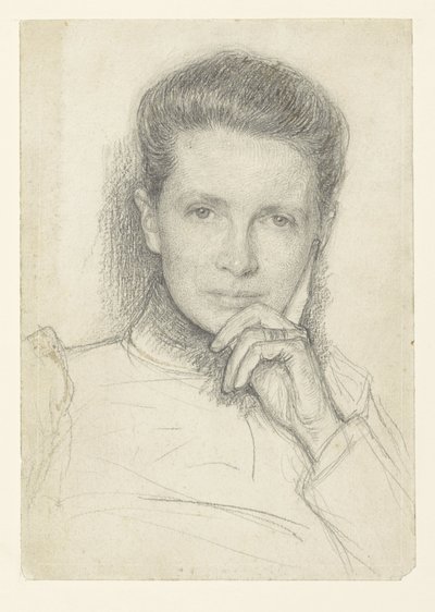 Studio per il ritratto della signora K.C. Boxman-Winkler da Jan Veth
