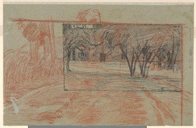 Due studi di paesaggio, mescolati da Jan Veth