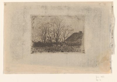 Prato con alberi, Ewijkshoeve da Jan Veth