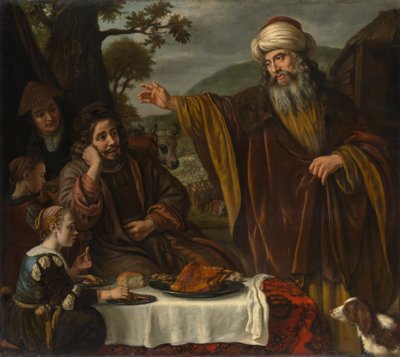 La separazione di Abramo dalla famiglia di Lot da Jan Victors