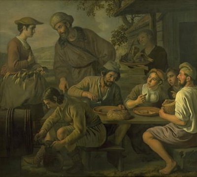 Boaz e Ruth da Jan Victors