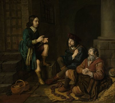 Giuseppe interpreta i sogni del panettiere e del coppiere da Jan Victors