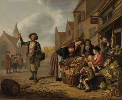Il negozio del verduraio De Buyskool da Jan Victors