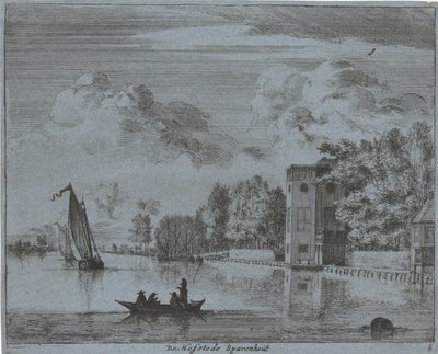 Veduta della tenuta Sparenhout a Haarlem (Paesaggi dei dintorni di Haarlem) da Jan Vincentsz. van der Vinne