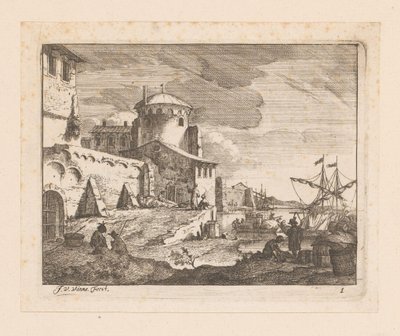 Porto italiano da Jan Vincentsz. van der Vinne