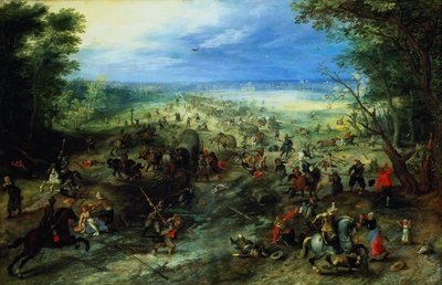  da Jan & Vrancx S. (1573-1647) Brueghel