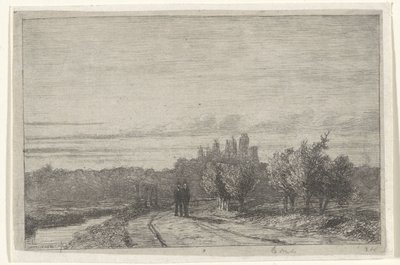 Veduta della Schenkweg dalla Cupola da Jan Weissenbruch