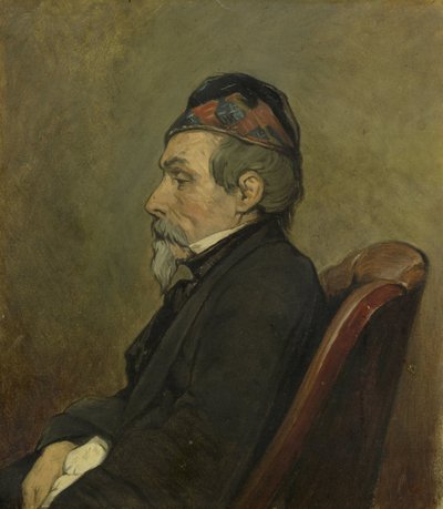 Ritratto di Johan-Hendrick-Louis Meyer, pittore marino da Jan Weissenbruch