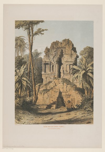 Rovina di un tempio a Bangil da Jan Weissenbruch