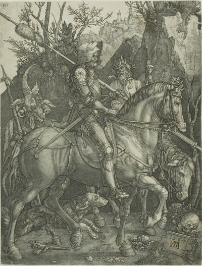 Cavaliere, Morte e Diavolo da Jan Wierix