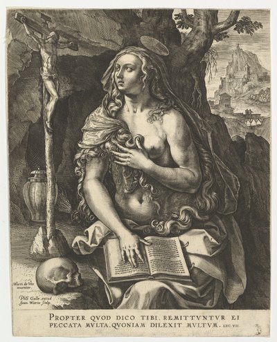 Maria Maddalena da Jan Wierix