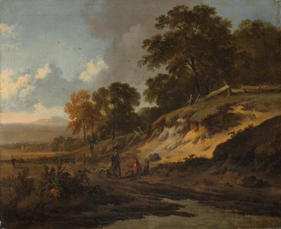Paesaggio con Cacciatori da Jan Wijnants