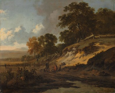 Paesaggio con cacciatori da Jan Wijnants