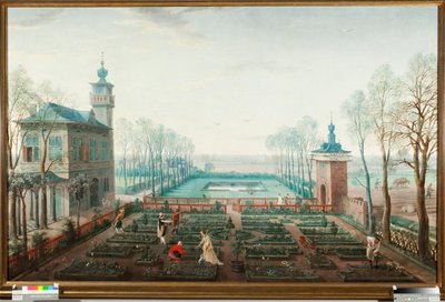Il mese di aprile, lavori in giardino da Jan Wildens