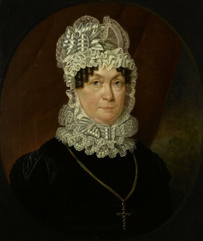 Ritratto di Ann Brander (morta nel 1837), moglie di Job Seaburne May da Jan Willem May