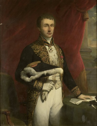 Pieter Merkus (1787-1844). Governatore generale (1841-44) da Jan Willem Pieneman (copy after)