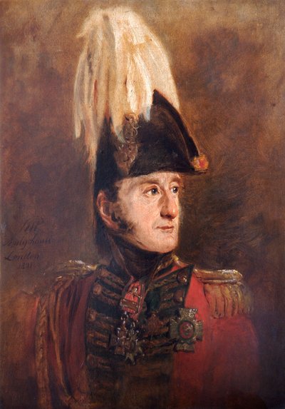Generale Lord Edward Somerset da Jan Willem Pieneman
