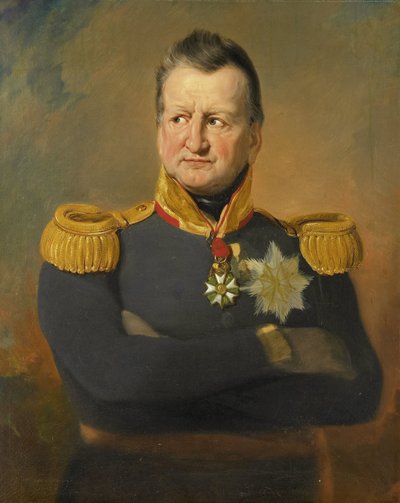 Ritratto del barone David Hendrik Chassé, tenente generale da Jan Willem Pieneman