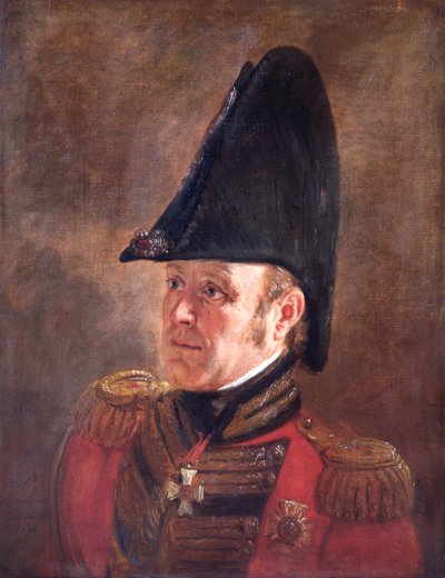 Ritratto del Generale Sir George Cooke, soldato britannico da Jan Willem Pieneman