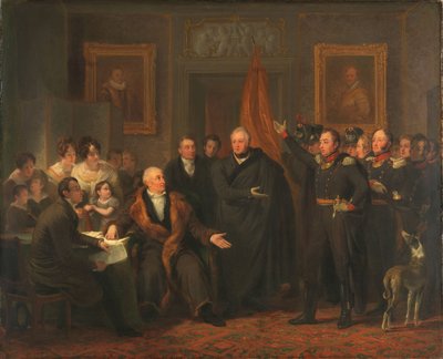 Triumvirato che assume il potere in nome del Principe d